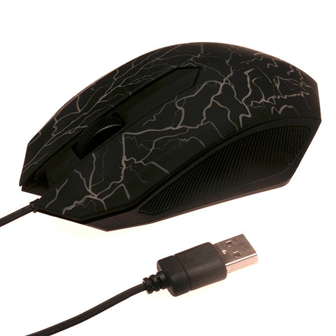 Mouse LED Gamer 3200DPI Óptico - 3 Botões USB PRO C/ FRETE GRÁTIS