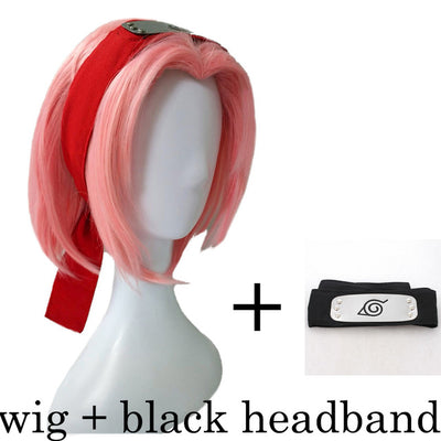 Peruca Cosplay - Cabelo Sakura Pink Hair - Naruto // FRETE GRÁTIS P/ TODO O BRASIL!