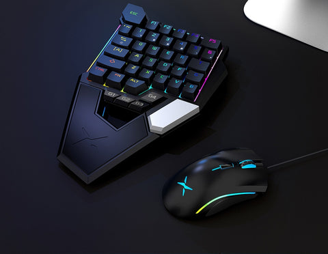 T6 Teclado Mecânico Gamer Blue Switch - Especial para Jogos/Ergonômico - FRETE GRÁTIS