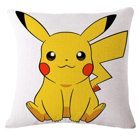 Almofada Pokemon - Pikachu 45 x 45 cm Decorativa DIVERSAS ESTAMPAS - FRETE GRÁTIS