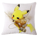 Almofada Pokemon - Pikachu 45 x 45 cm Decorativa DIVERSAS ESTAMPAS - FRETE GRÁTIS