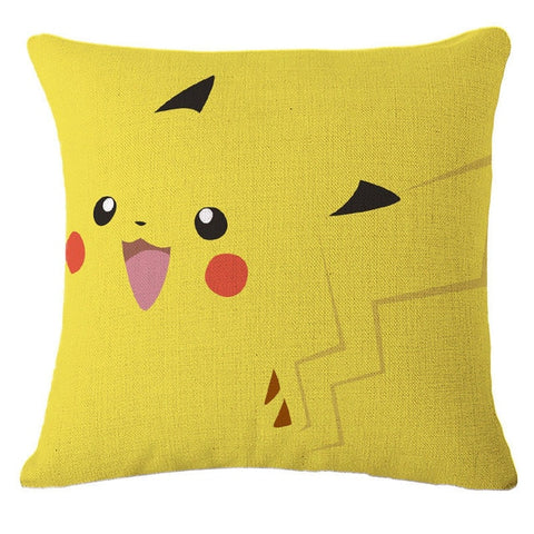 Almofada Pokemon - Pikachu 45 x 45 cm Decorativa DIVERSAS ESTAMPAS - FRETE GRÁTIS